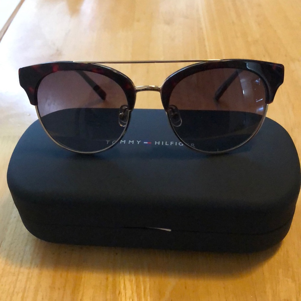 Tommy Hilfiger sunglasses.